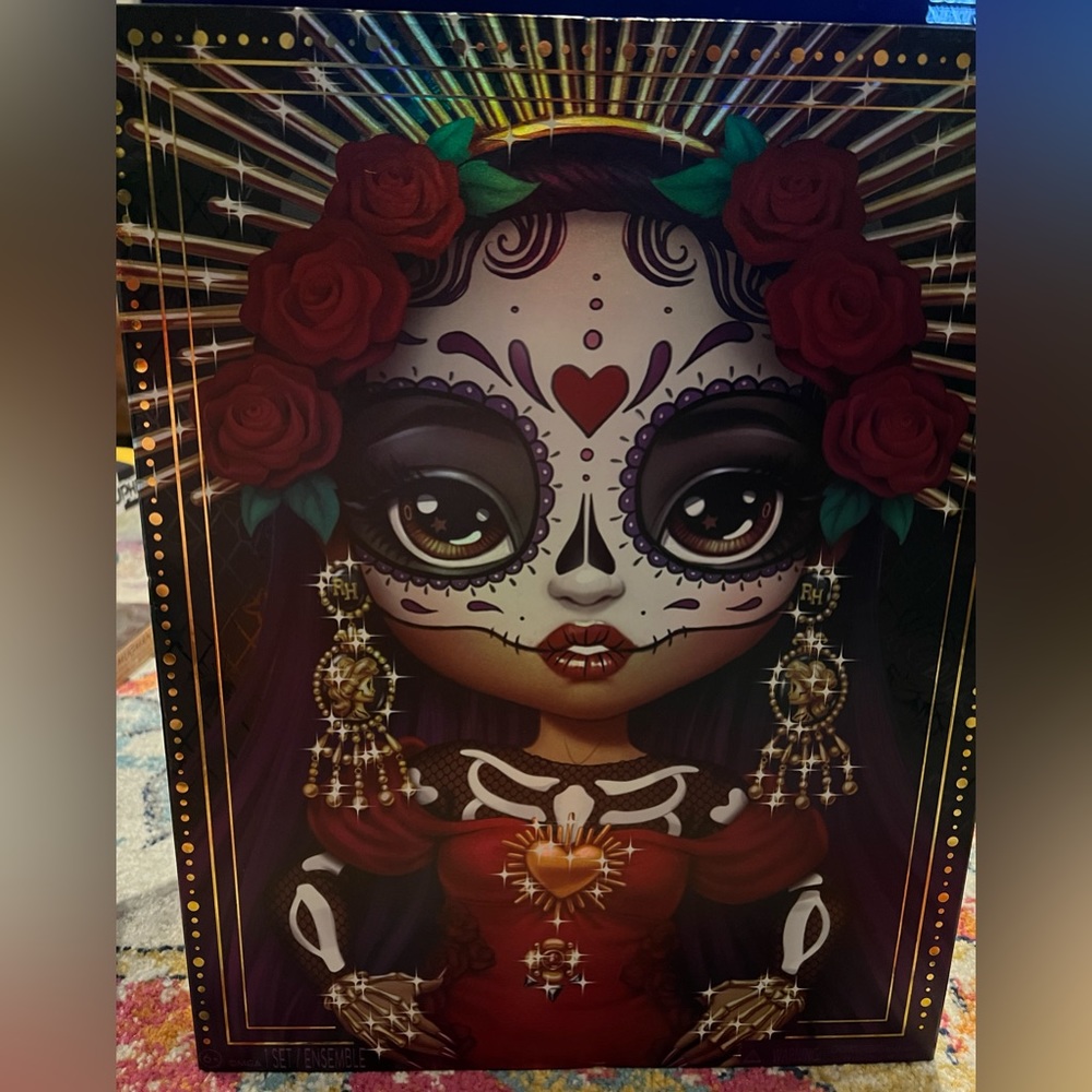 Beautiful collectible Rainbow High Celebration Edition Dia De Los Muertos Doll